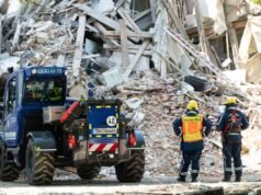 Se reanuda la búsqueda del trío desaparecido bajo un edificio derrumbado en Alemania