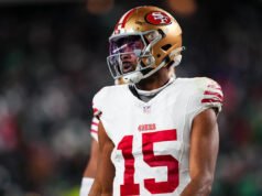 Según los informes, los Vikings firmaron al ex WR de los 49ers, Jauan Jennings, con un contrato de un año y $ 8 millones.