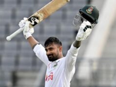 Litton Das Century salva a Bangladesh en el día inaugural de la segunda prueba contra Pakistán