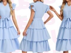 Este vestido de verano inspirado en Zimmermann está en Amazon por $15