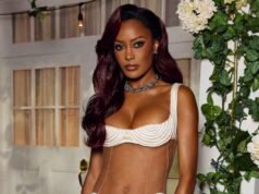 Ciara Miller aturde con un vestido Ab-Baring en Summer House Reunion