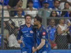 El capitán neozelandés Santner estará de baja al menos un mes por una lesión en el hombro