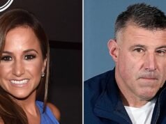 Dianna Russini y su marido son vistos juntos en medio del drama de Vrabel