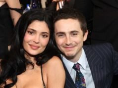 Kylie Jenner y Timothee Chalamet se dan la mano mientras están en Nueva York