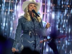 Miranda Lambert y Brendan McLoughlin asisten a los Premios ACM 2026