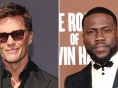 ¿Cuántas visitas recibieron Tom Brady y Kevin Hart Roasts?