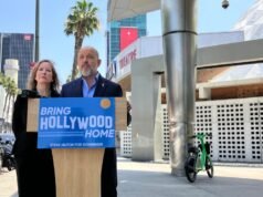 El candidato respaldado por Trump se une al llamado de incentivos ilimitados para cine y televisión