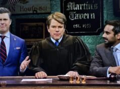 Pete Hegseth, Kash Patel y el juez Kavanaugh en el bar