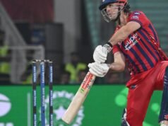 Mitchell Marsh registra los cien más rápidos de los Lucknow Super Giants durante LSG vs RCB