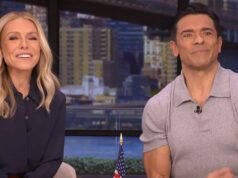 Kelly Ripa critica a Mark Consuelos por el comentario de los niños en el programa