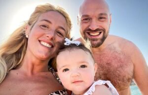 Su esposa, hijos y más.