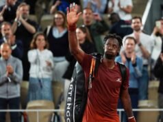 Monfils se retiró, Wawrinka busca el éxito en la final de Roland-Garros