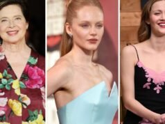 Isabella Rossellini y Emma Laird listas para “Vermillion”