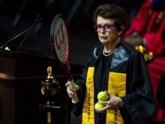 Billie Jean King, 82 años, graduada de Cal State Los Ángeles