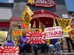 Carl’s Jr. aplastado por el clima económico de California y los trabajadores afectados por la violencia