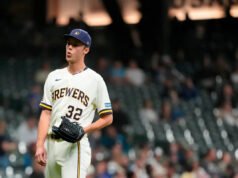 Jacob Misiorowski vuelve a encender el radar con rectas de 103 mph y sliders de 97 mph, pero sale antes de la octava entrada