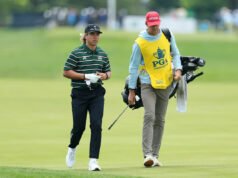Garrick Higgo se separa de su caddie días después de llegar tarde a la hora de salida del Campeonato de la PGA y perder el corte en Aronimink
