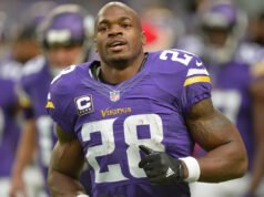 Los vikingos anuncian que Adrian Peterson será incluido en Ring of Honor en 2026