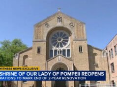 El santuario histórico de Nuestra Señora de Pompeya reabre sus puertas en Little Italy tras renovación: EXCLUSIVO