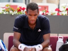 Auger-Aliassime cae en segunda ronda del Abierto de Italia