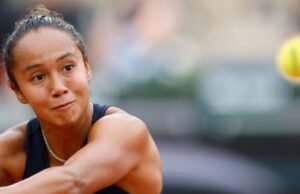 La canadiense Leylah Fernández fue eliminada en primera ronda de Roland Garros