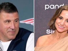 Mike Vrabel y Dianna Russini supuestamente alquilaron un barco en 2021