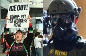 Los agitadores anti-ICE son congelados por los federales