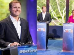 Spencer Pratt dio voz a los angelinos en el escenario del debate