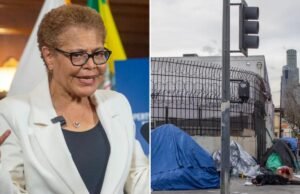 La última excusa de Karen Bass para las personas sin hogar: ‘barreras burocráticas’