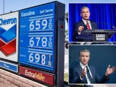 Newsom resistió los llamados para suspender los impuestos estatales a la gasolina