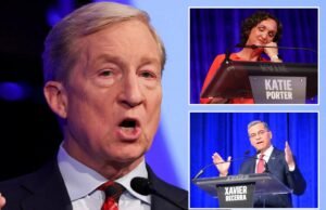 Katie Porter ataca a Becerra y fortalece a Steve Hilton en el debate para gobernador de California
