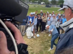 Campeonato PGA: Wyndham Clark casi decapita a alguien… y no fue su culpa