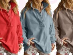 A los compradores de Amazon les encanta esta sudadera extragrande de aspecto lujoso