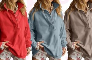 A los compradores de Amazon les encanta esta sudadera extragrande de aspecto lujoso