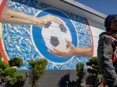 Artistas y comunidad dan la bienvenida a la Copa Mundial en Inglewood con murales y más