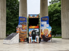 Videojuegos de la guerra de Irán colocados en el Memorial de Guerra de DC mediante un apretón de manos secreto
