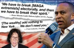 Hakeem Jeffries se vuelve loco con MAGA, Fran Lebowitz revela su ignorancia y más