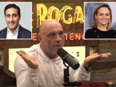 Joe Rogan critica al ex banquero de JPMorgan, Chirayu Rana, por acusaciones “falsas” de acoso sexual contra Lorna Hajdini: “El tipo más cachondo de todos los tiempos”