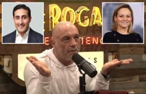 Joe Rogan critica al ex banquero de JPMorgan, Chirayu Rana, por acusaciones “falsas” de acoso sexual contra Lorna Hajdini: “El tipo más cachondo de todos los tiempos”